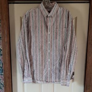 Prana Striped Multicolor Men's Shirt